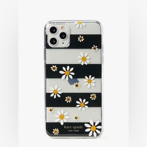 Kate Spade Jeweled Daisy Dots iPhone 11 PRO Case NWT
